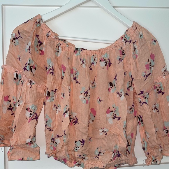 Forever 21 floral top SMALL - Picture 1 of 1